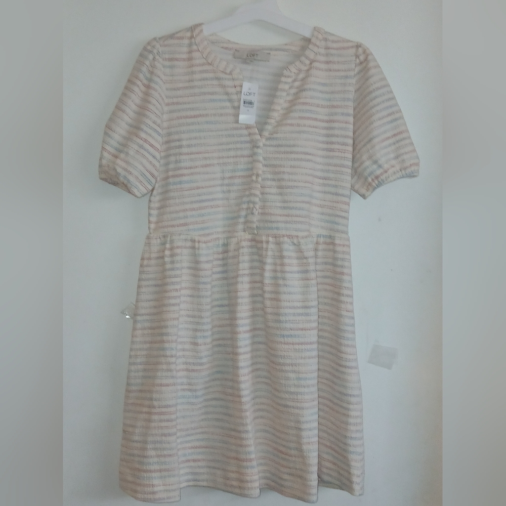LOFT Womens Shirt Waist Dress